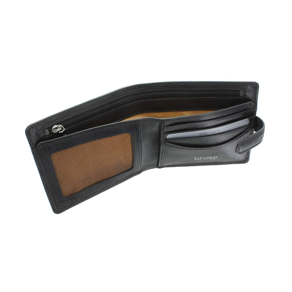 Мужской кошелек Visconti TSC41 - Massa (Black) 