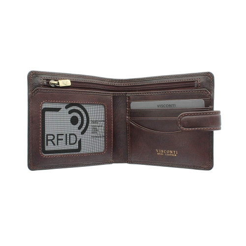 Мужской кошелек Visconti TSC41 Massa (Brown) 