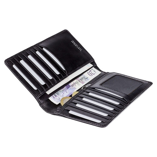 Мужской купюрник Visconti TSC45 с RFID Carrara (Black) 