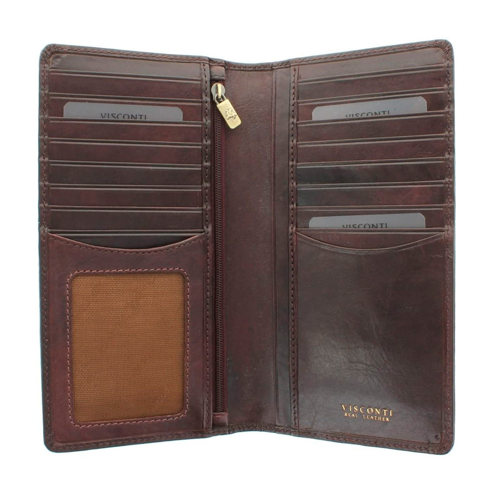 Мужской купюрник Visconti TSC45 с RFID - Carrara (Brown) 