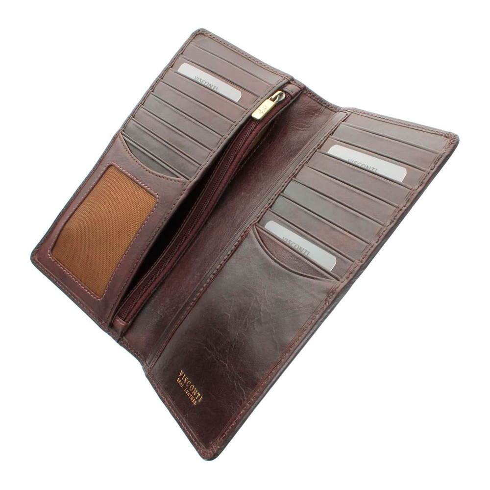 Мужской купюрник Visconti TSC45 с RFID - Carrara (Brown) 