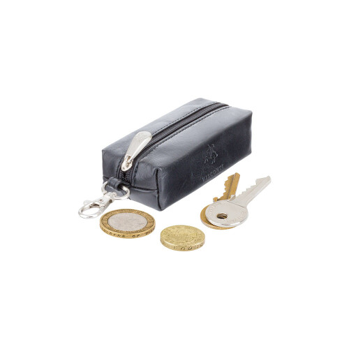 Шкіряна ключниця Visconti MZ18 - Prato (black)