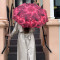 Женский зонт Fulton Open&Close-4 - L346 - Photo Rose Red (Красные розы)