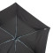 Зонт унисекс Fulton Miniflat-1 - L339 - Black (Черный)