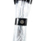 Женский прозрачный зонт-трость Fulton Birdcage-1 L041 Black (Черный)