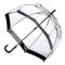Женский прозрачный зонт-трость Fulton Birdcage-1 L041 Black (Черный) Женский прозрачный зонт-трость Fulton Birdcage-1 L041 Black (Черный)