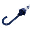 Женский прозрачный зонт-трость Fulton Birdcage-1 L041 Navy (Синий)