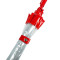 Женский прозрачный зонт-трость Fulton Birdcage-1 L041 Red (Красный)