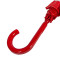 Женский прозрачный зонт-трость Fulton Birdcage-1 L041 Red (Красный)