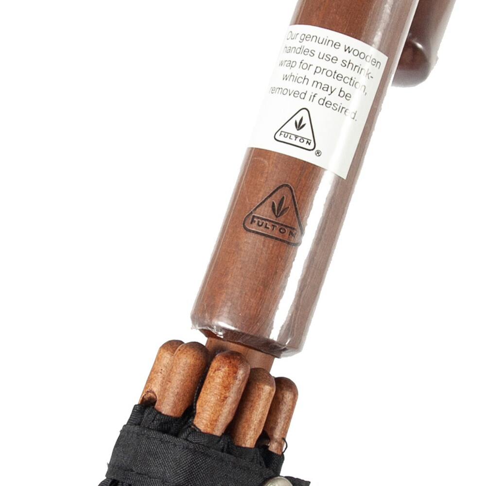 Зонт-трость Fulton Kensington-1 L776 Black (Черный) 