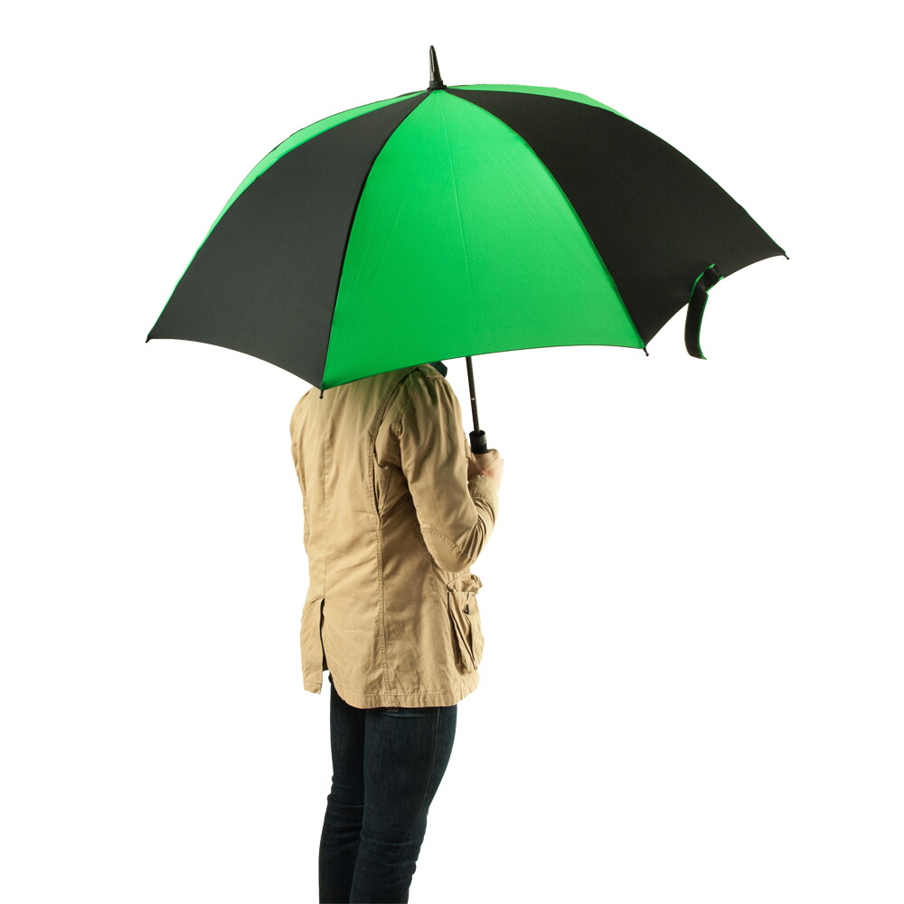 Зонт-гольфер Fulton Cyclone - S837 - Black Green (Черный/зеленый)