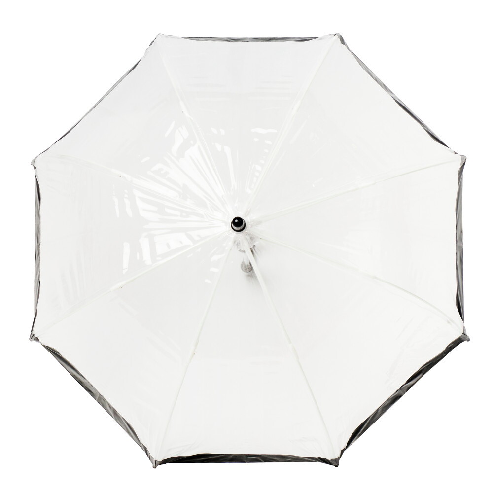 Детский прозрачный зонт-трость Fulton Funbrella-2 C603 Black (Черный)