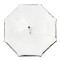Детский прозрачный зонт-трость Fulton Funbrella-2 C603 Black (Черный)