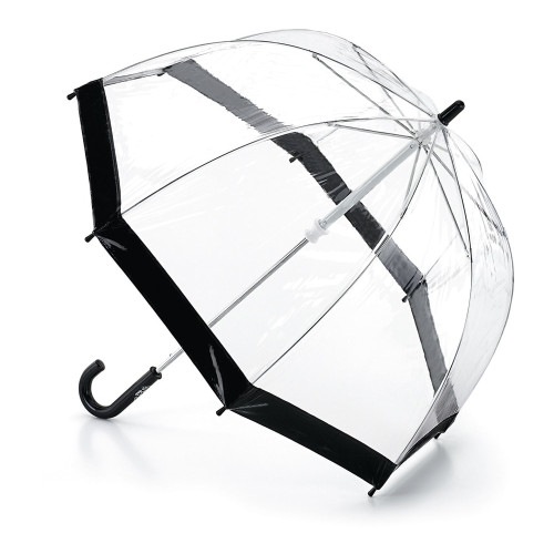Дитяча прозора парасолька-тростина Fulton Funbrella-2 C603 Black (Чорний)