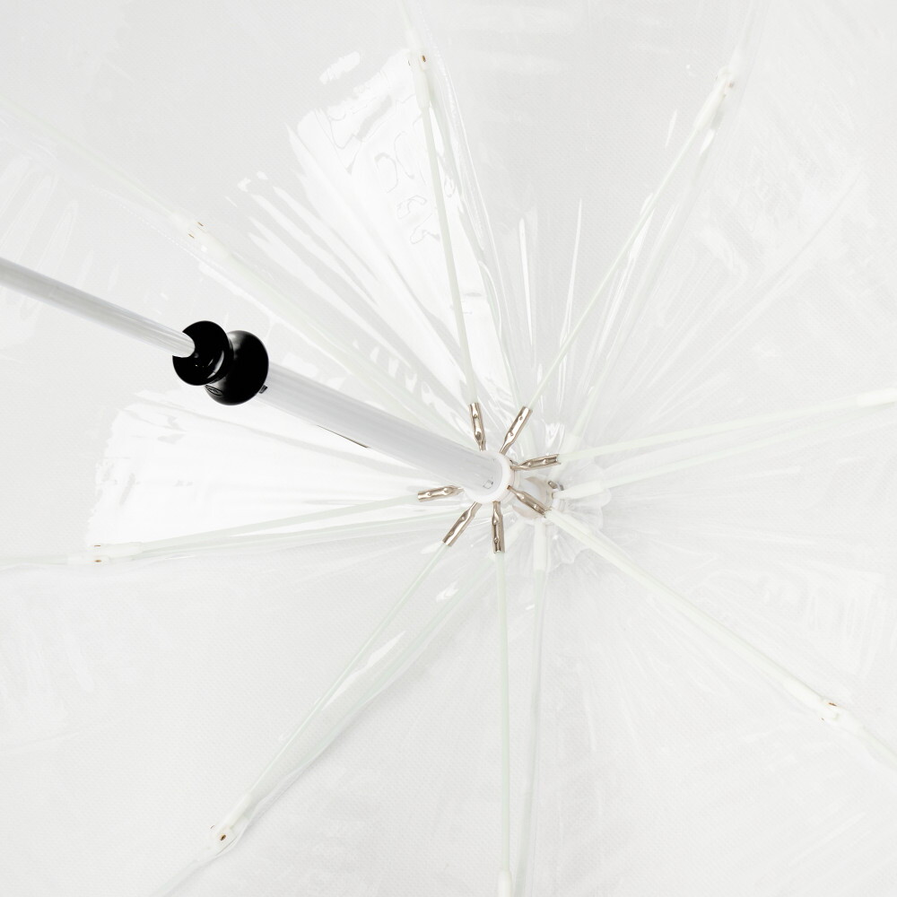 Детский прозрачный зонт-трость Fulton Funbrella-2 C603 Black (Черный)