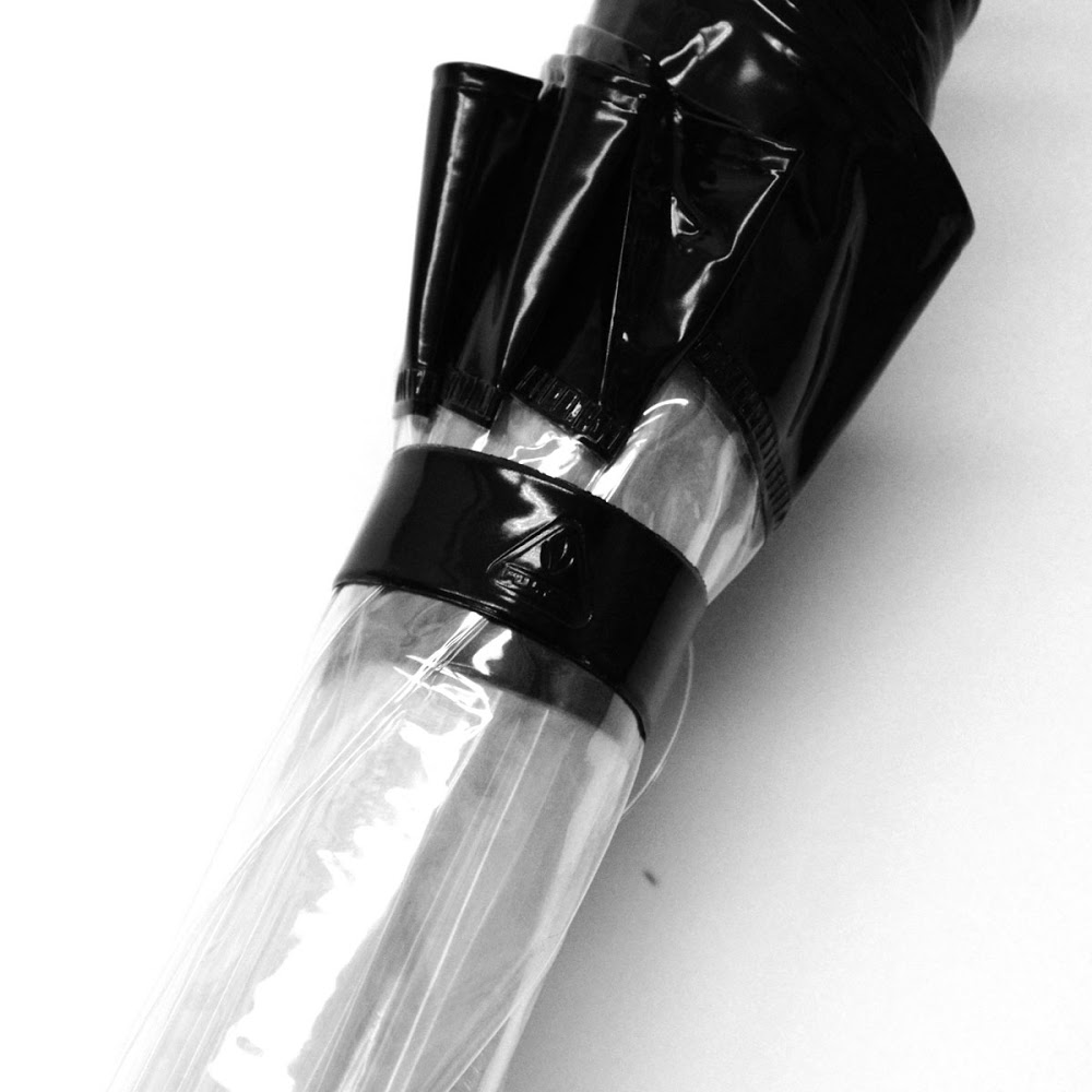Детский прозрачный зонт-трость Fulton Funbrella-2 C603 Black (Черный)