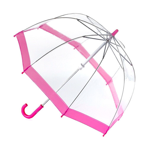 Дитяча прозора парасолька-тростина Fulton Funbrella-2 C603 Pink (Рожевий)