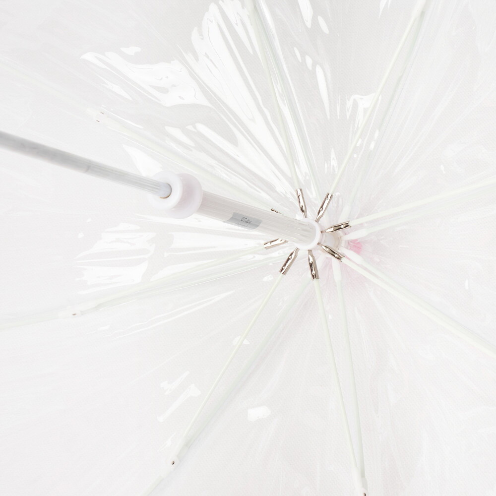 Детский прозрачный зонт-трость Fulton Funbrella-2 C603 Pink (Розовый)