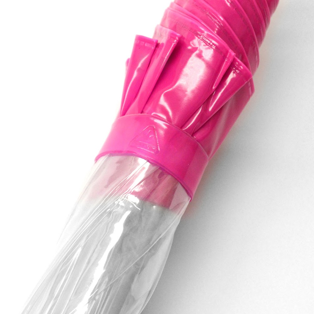Детский прозрачный зонт-трость Fulton Funbrella-2 C603 Pink (Розовый)