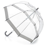Дитяча прозора парасолька-тростина Fulton Funbrella-2 C603 Silver (Срібний)