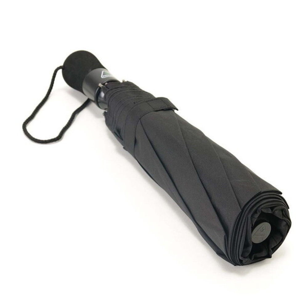 Мужской зонт автомат с большим куполом Fulton Open&Close Jumbo-1 G323 Black (Черный)