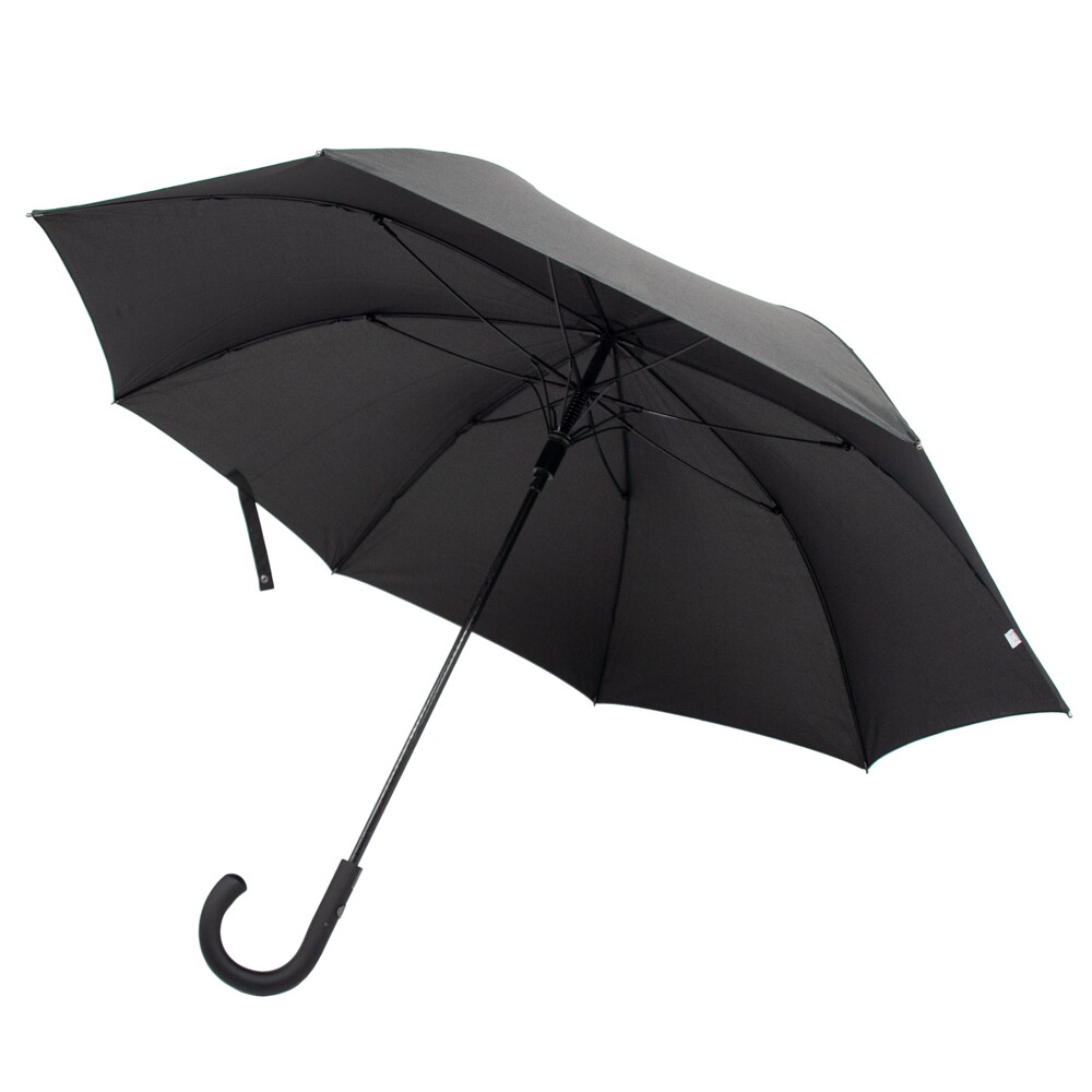 Мужской зонт-трость полуавтомат Fulton Knightsbridge-1 G828 Black (Черный)
