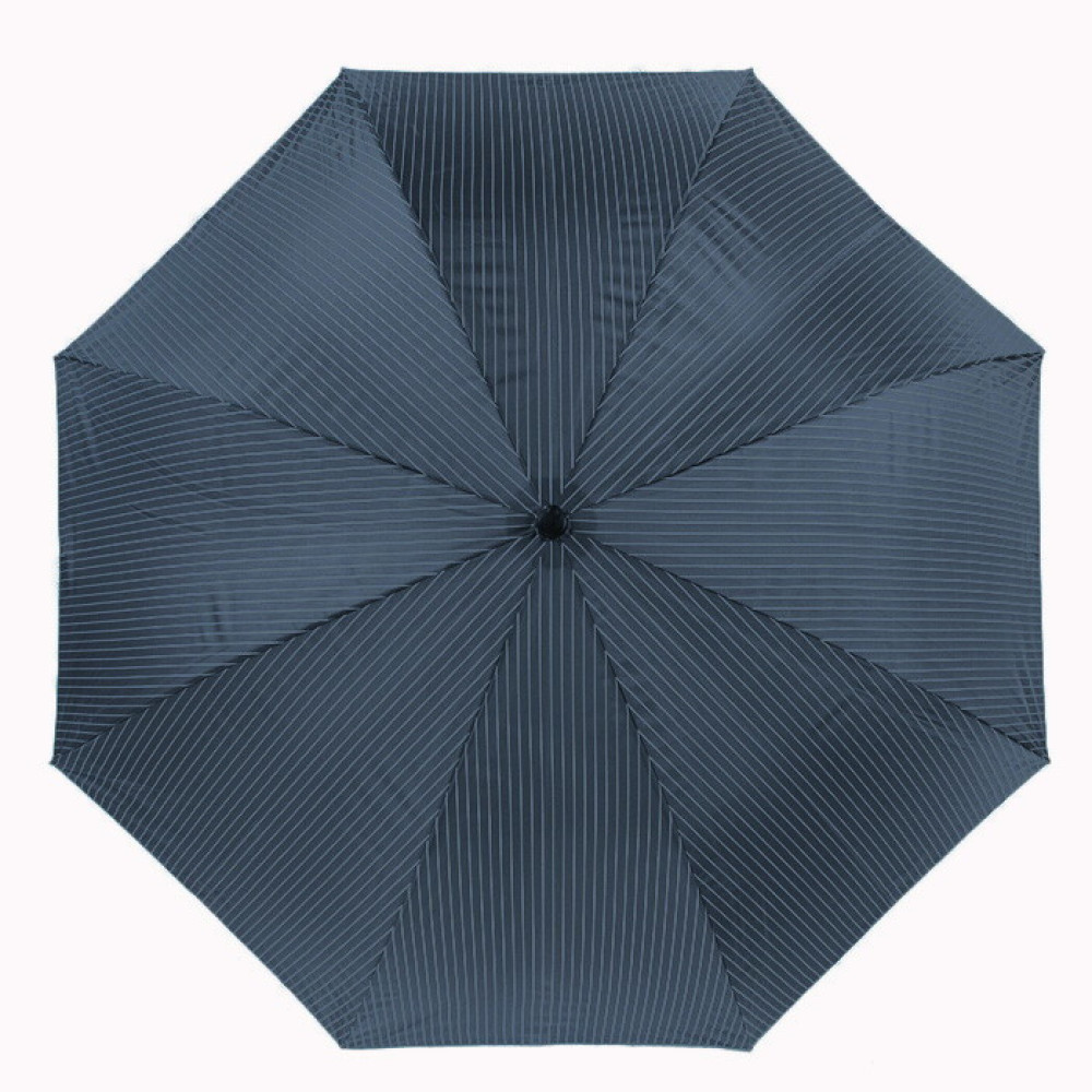 Мужской зонт-трость полуавтомат Fulton Knightsbridge-2 G451 City Stripe Navy (Синий)