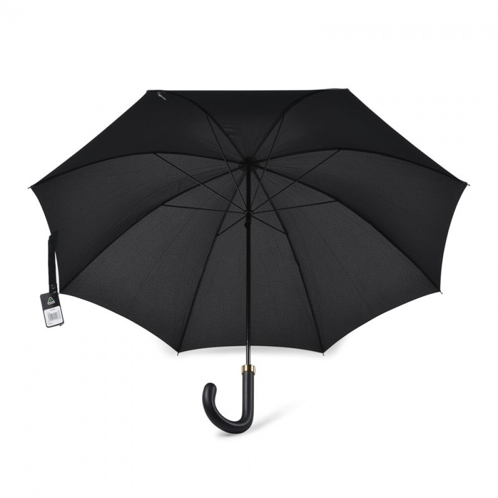 Мужской механический зонт-трость Fulton Minister G809 Black (Черный)