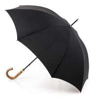 Мужской механический зонт-трость Fulton Commissioner G807 Black (Черный)