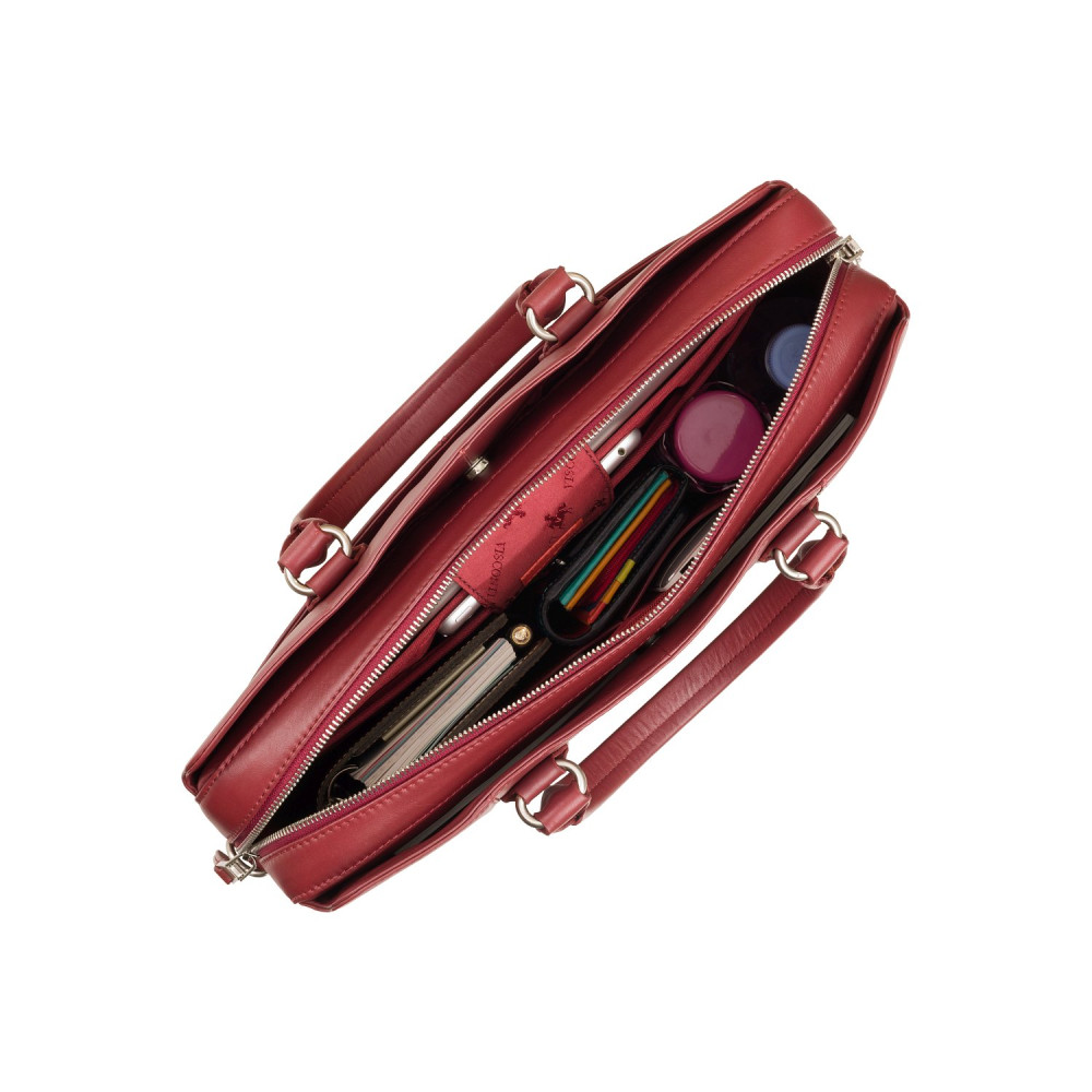 Женская сумка для ноутбука 13" Visconti WB70 Harriet (Red)