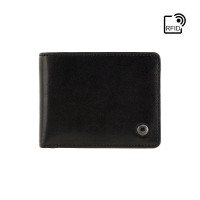 Мужской кошелек Visconti ENZ78 с RFID Girard (Black Shadow)