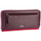 Женский кожаный кошелек Visconti BRC98 с защитой RFID Julia (Berry Kiss)