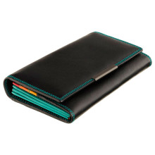 Женский кошелек Visconti R11 с RFID Paloma (Black/Rhumba)