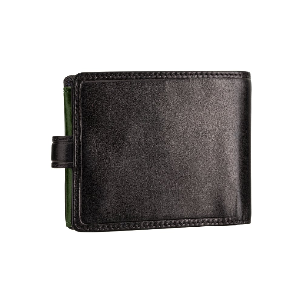 Чоловічий гаманець Visconti TR35 із захистом RFID Atlantis (Black-Green)