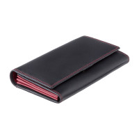 Жіночий гаманець Visconti CD21 з RFID Topaz (Black/Red)