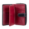 Жіночий гаманець Visconti CD22 - Ruby (black-red)