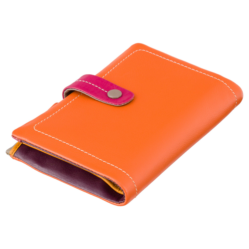 Жіночий шкіряний гаманець Visconti M87 - Malibu (orange multi)