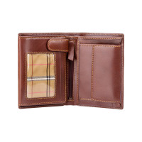 Мужской кошелек с монетницей Visconti MZ3 с RFID Milan (Brown)