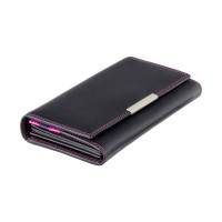 Женский кошелек Visconti R11 Paloma (Black-Purple)