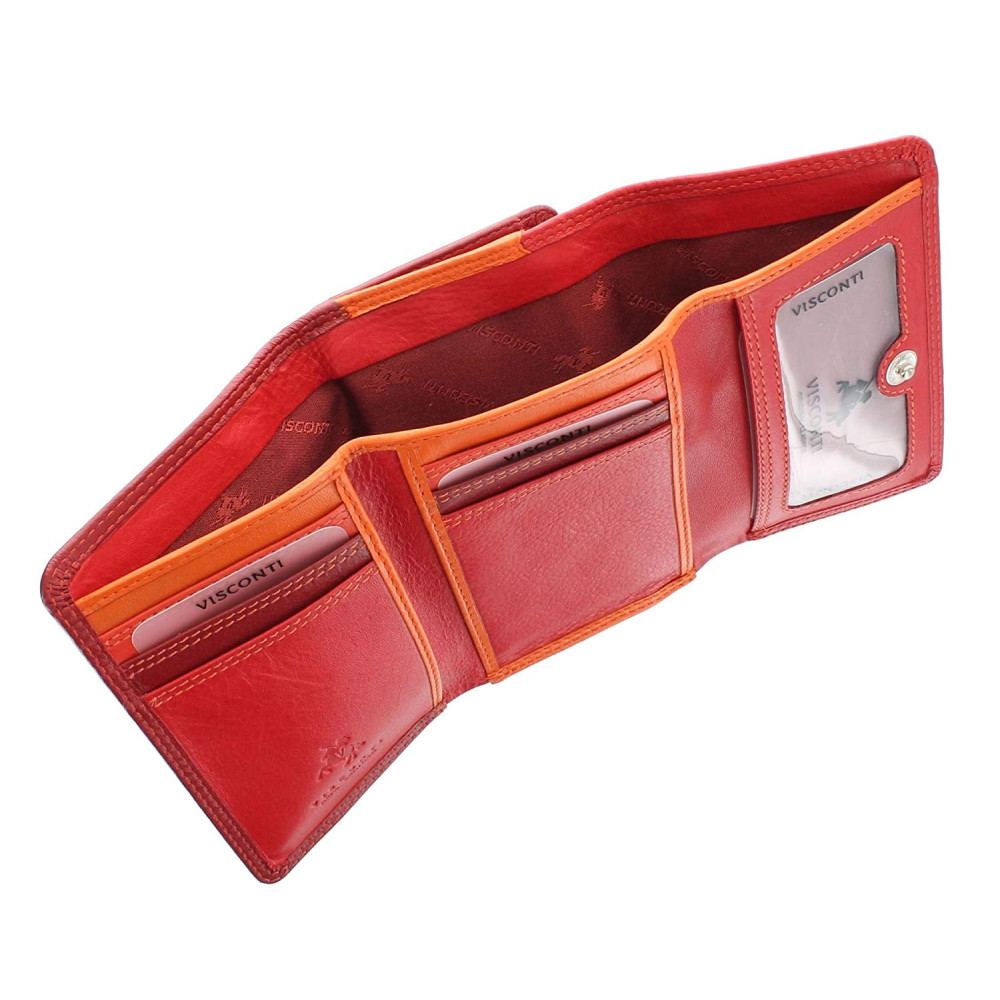Женский кошелек Visconti RB39 Biola (Red Multi)