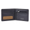 Мужской кожаный кошелек с монетницей Visconti TSC46 с RFID Francesca (Black) 