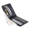 Мужской кожаный кошелек с монетницей Visconti TSC46 с RFID Francesca (Black) 