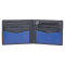 Мужской кожаный кошелек Visconti VSL20 с RFID - (Black-Cobalt) 
