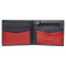Мужской кожаный кошелек Visconti VSL20 с RFID - (Black-Red) 