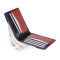 Мужской кожаный кошелек Visconti VSL20 с RFID - (Black-Red) 