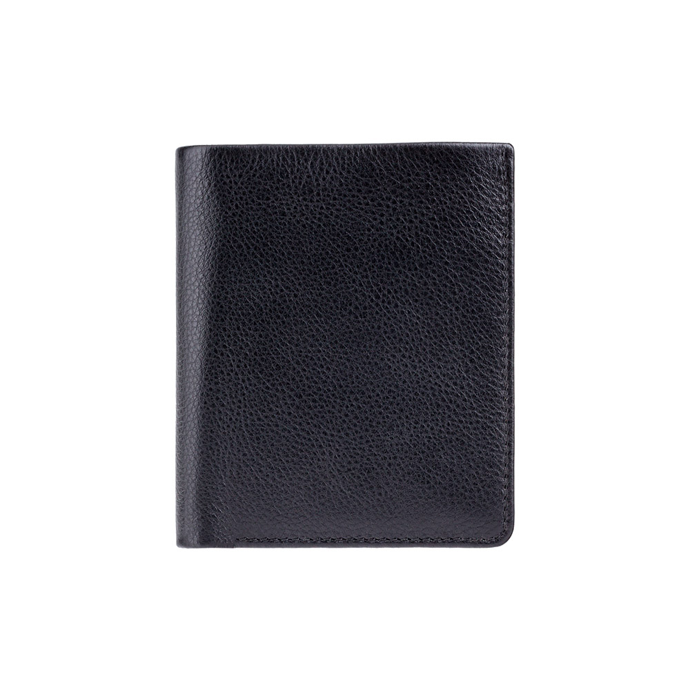 Мужской кожаный кошелек Visconti VSL21 с RFID - (black/red) 