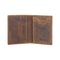 Чоловічий шкіряний гаманець Visconti VSL26 з RFID Jevelin (Oil Tan)