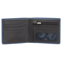 Мужской кошелек Visconti VSL33 с Tap-n-Go  (Steel Blue/Black)
