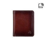 Мужской кошелек Visconti AT56 c защитой RFID - David (Burnish Tan)