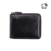 Мужской кошелек Visconti HT14 Tap-n-Go - Camden (Black)